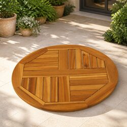 Versatile Round Table Top Ø60 cm for Indoor and Outdoor