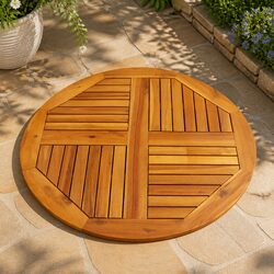 Functional Round Table Top Ø80 cm - Perfect for Your Home