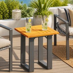 Square Acacia Table Top for Versatile Home Use