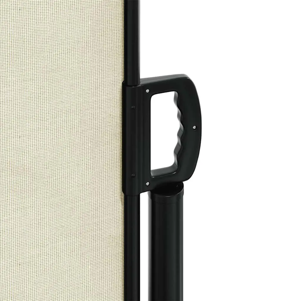 Retractable Side Awning Polyester 200x300cm Cream Garden Privacy Screen