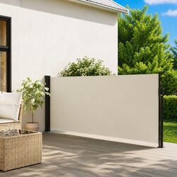 Retractable Side Awning for Patio and Garden Use