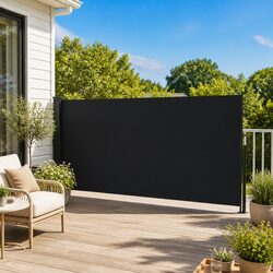 Practical Retractable Side Awning for Any Outdoor Setting