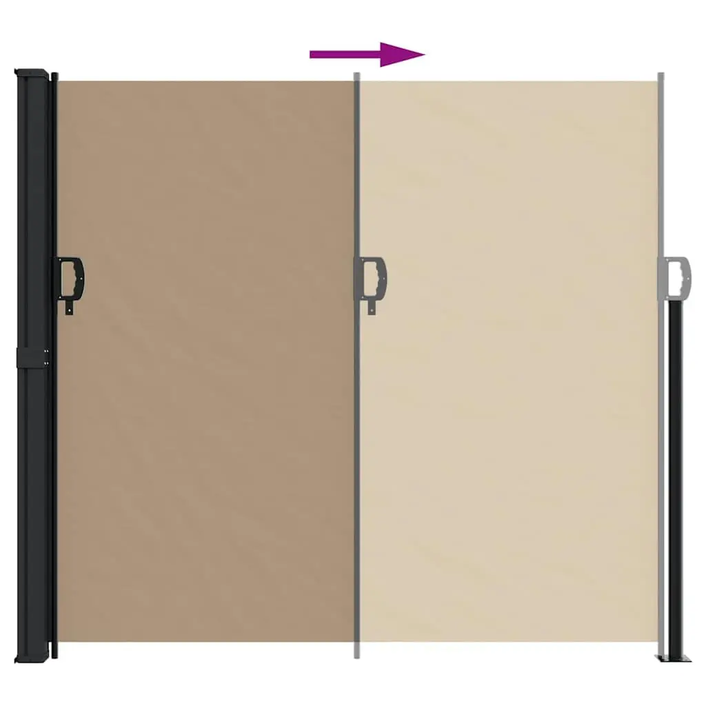 Retractable Side Awning for Outdoor Use