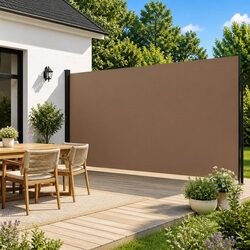 Practical Retractable Side Awning 200x500cm for Home
