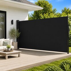 Retractable Side Awning 220x600cm Garden Privacy Screen Patio Balcony Shade