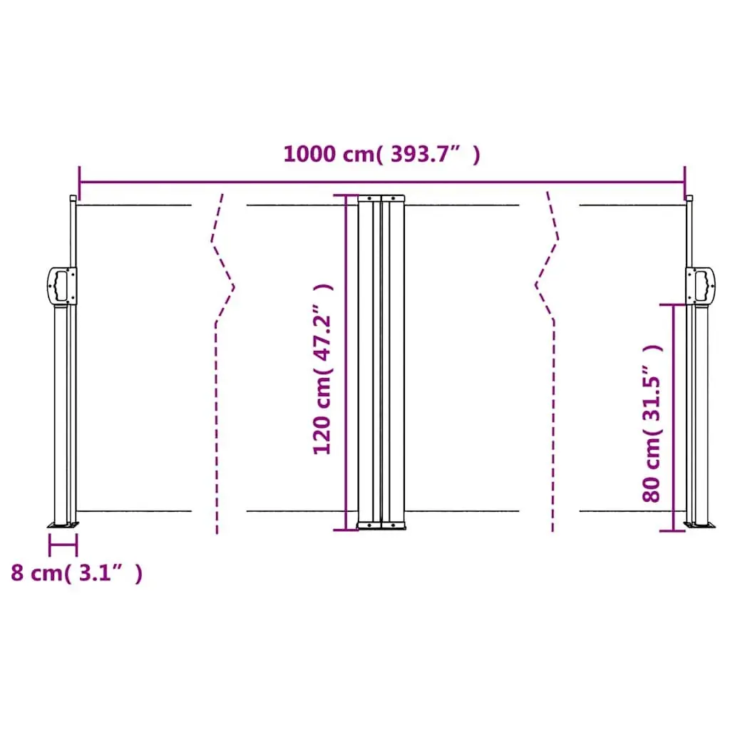Retractable Awning for Balconies & Patios