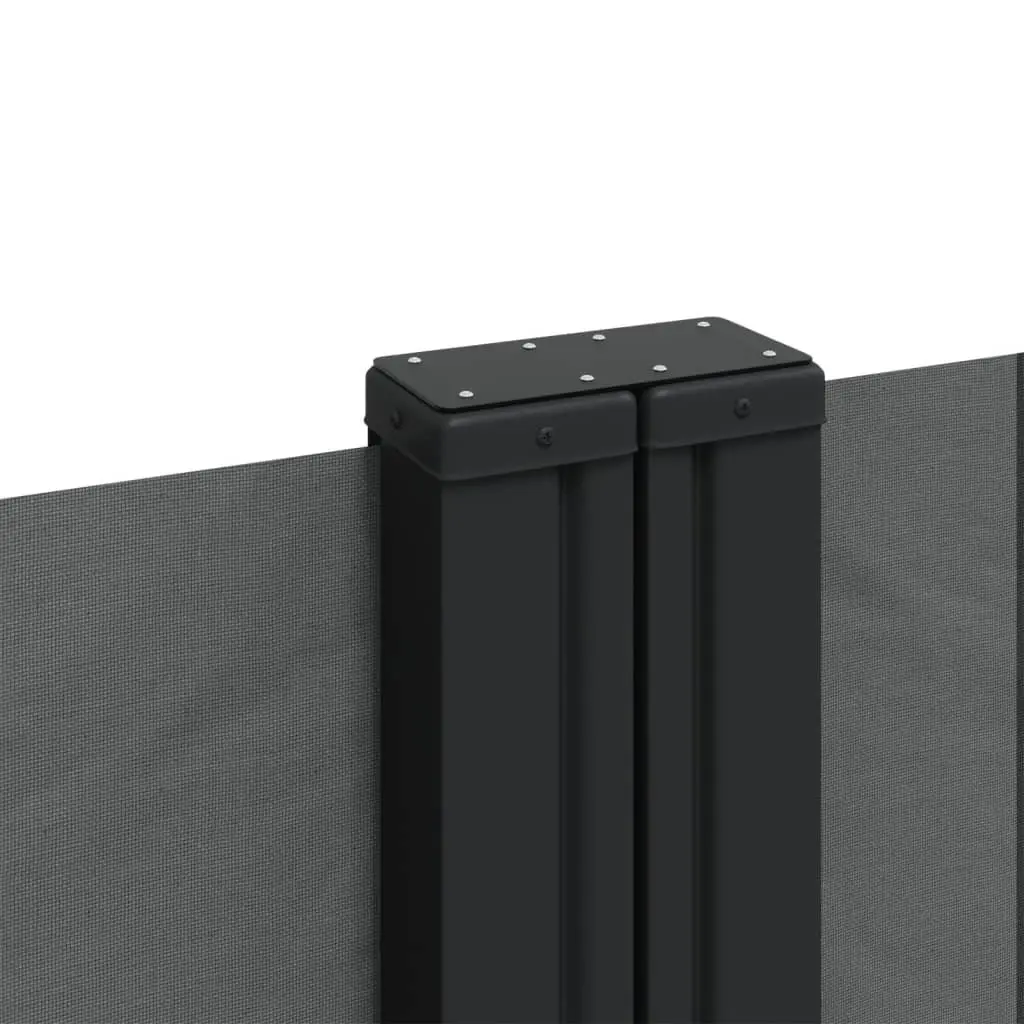 Retractable Awning Privacy Screen Anthracite Outdoor Garden 180x1000cm Balcony Terrace Patio