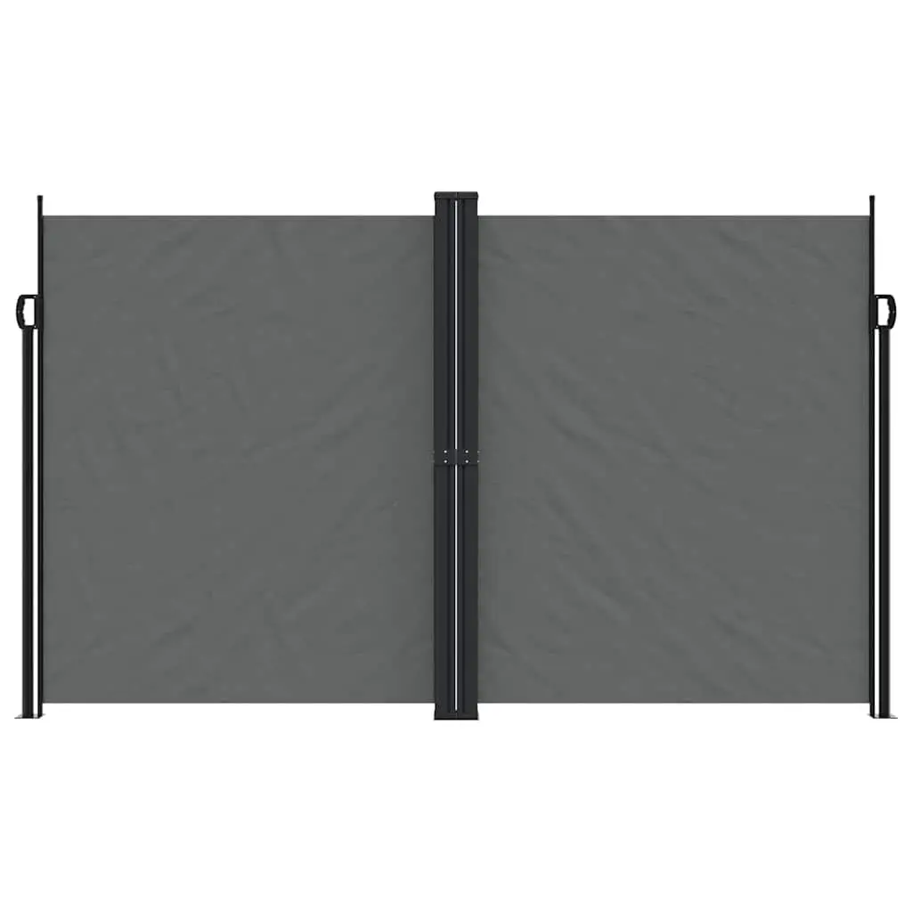 Retractable Garden Awning Privacy Screen Outdoor Shade Anthracite 200x1200cm