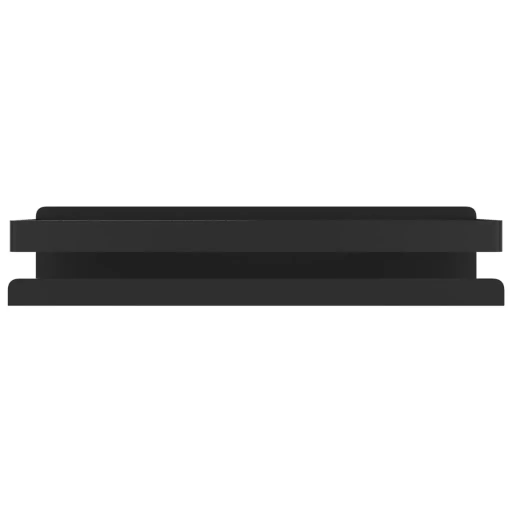 Shower Shelf Storage Organiser Stainless Steel 30 x 10 x 6 cm Black