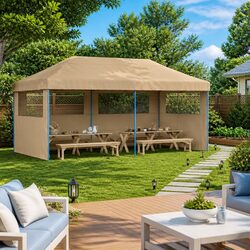 Practical Foldable Tent for Outdoor Gatherings