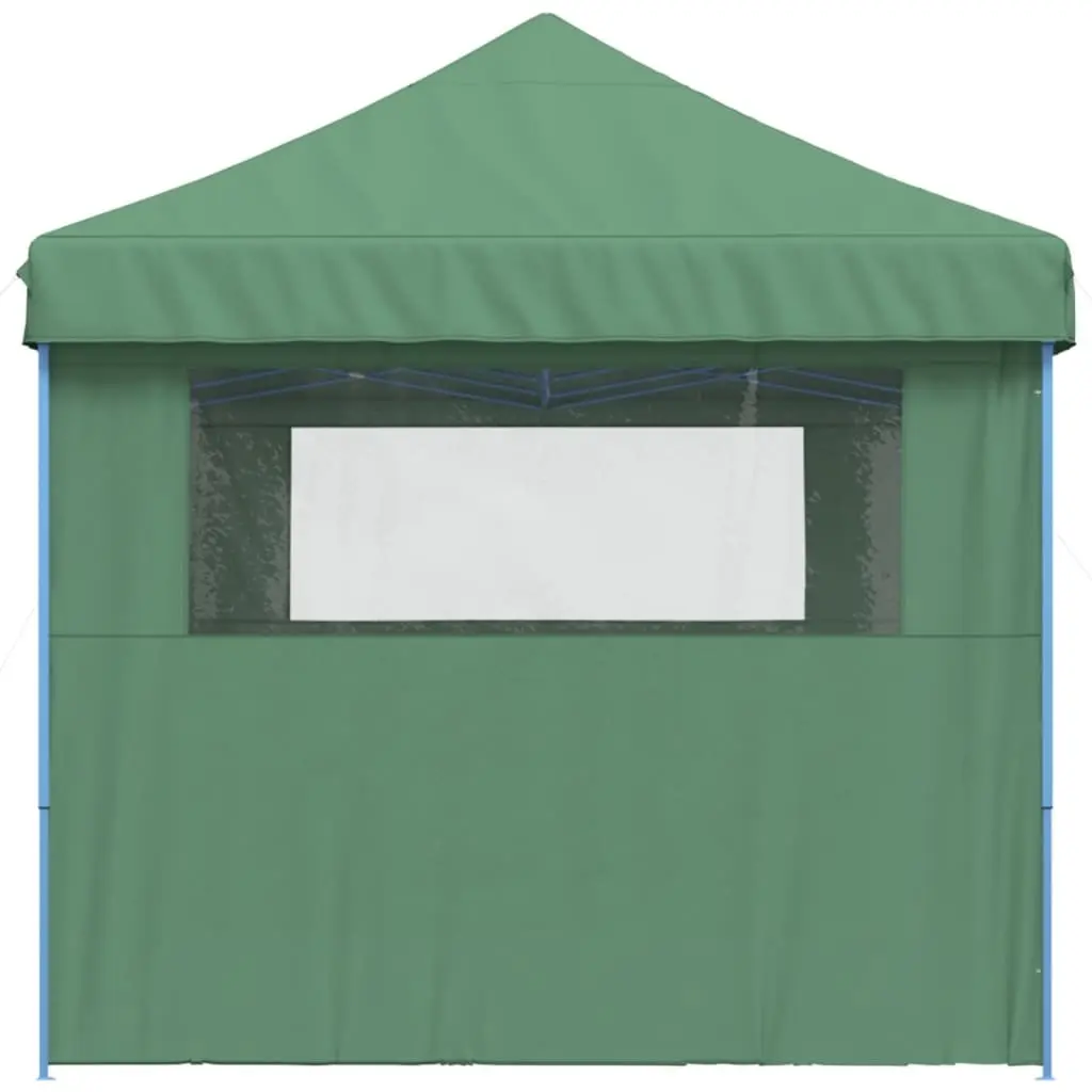 Pop-Up Party Tent Oxford Fabric 3 Sidewalls Green Outdoor Gazebo Canopy