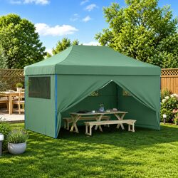 Practical Foldable Pop-Up Tent for Outdoor Gatherings
