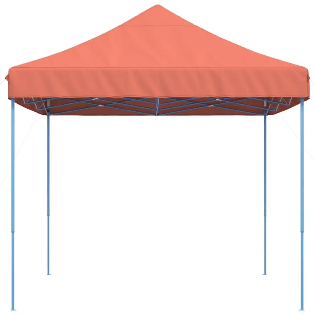 Pop-Up Party Tent Foldable Orange Oxford Fabric 410x279x315cm