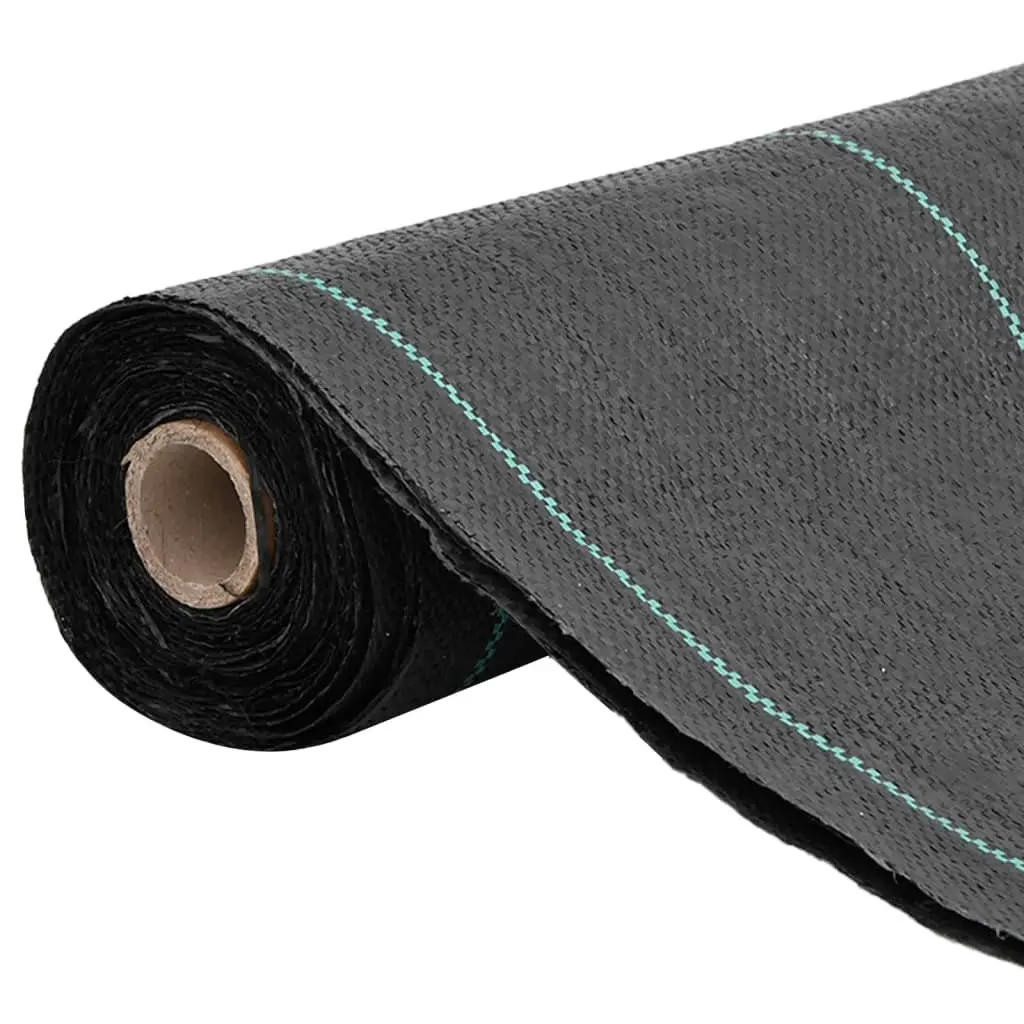 Weed Membrane Landscape Fabric Black 0.5x100 m Polypropylene Ground Cover Garden Control Mat