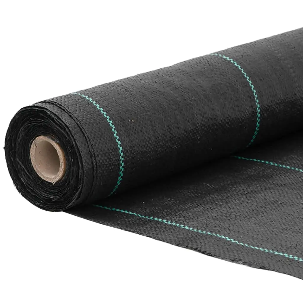 Weed Membrane Landscape Fabric Black 0.5x100 m Polypropylene Ground Cover Garden Control Mat