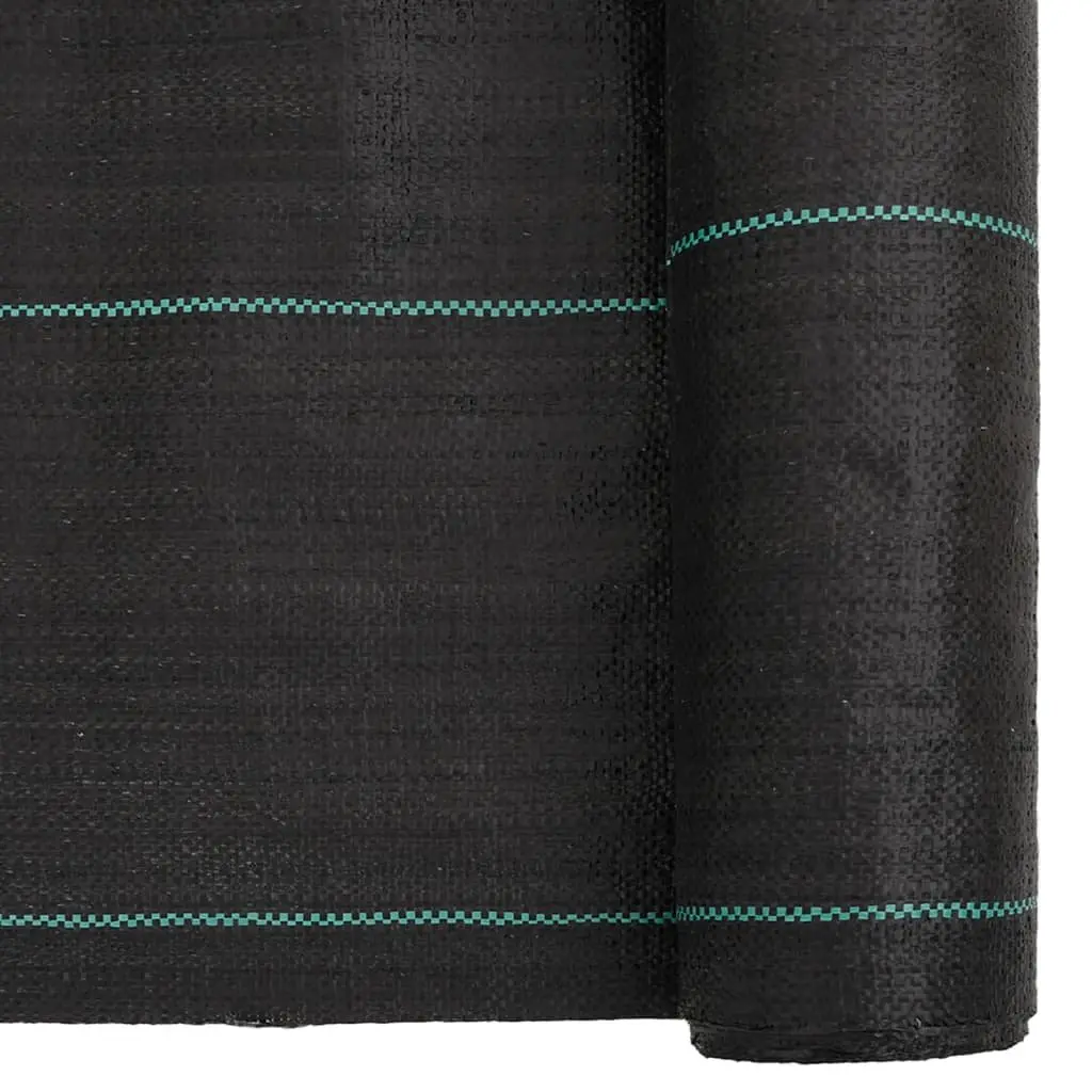 Weed Membrane Landscape Fabric Black 0.5x100 m Polypropylene Ground Cover Garden Control Mat