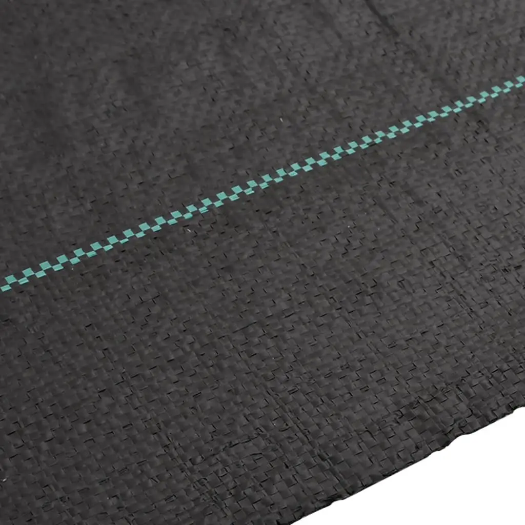 Weed Control Membrane Polypropylene 1x150m Black Landscape Fabric