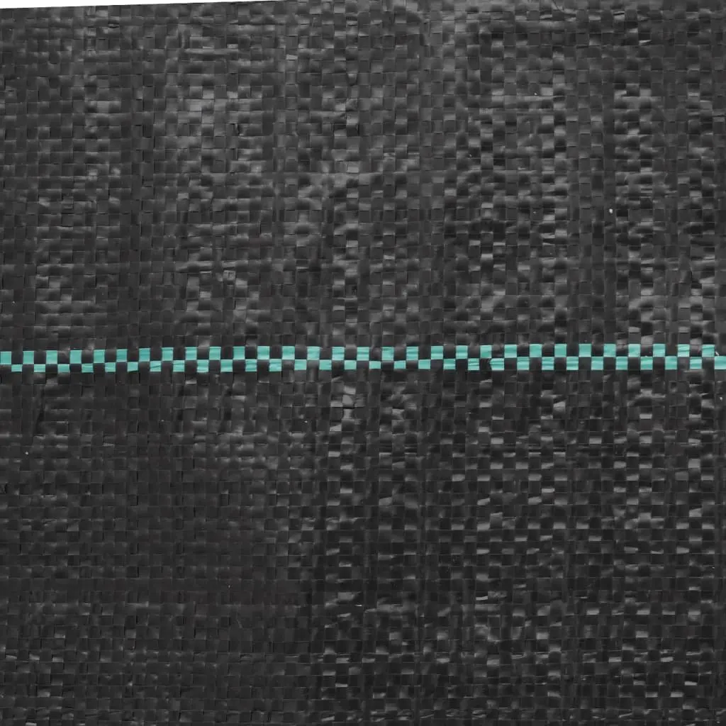Weed Control Membrane Polypropylene 1x150m Black Landscape Fabric