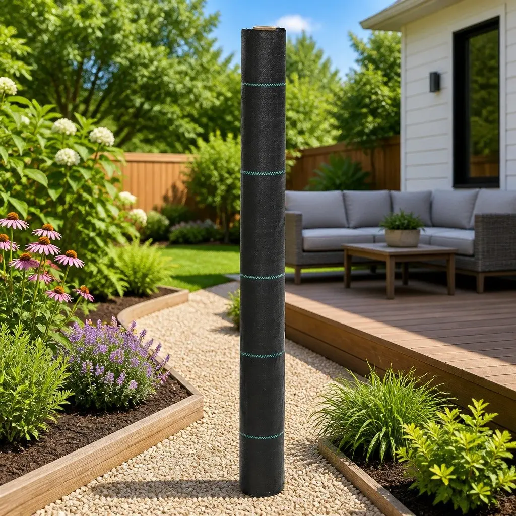 1x200 m Weed Membrane for Diverse Outdoor Uses