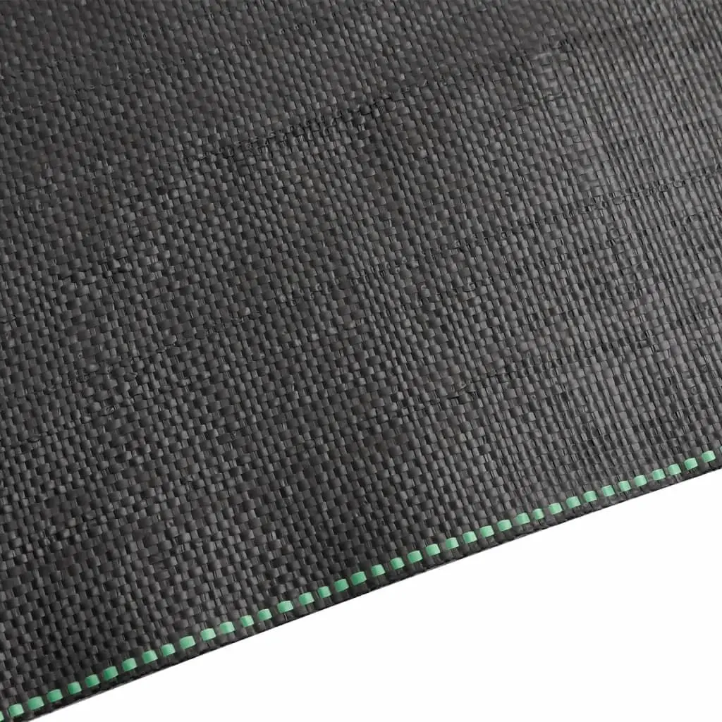Weed Control Mat Roll 1x25m Black Durable UV Stabilised Polypropylene Landscape Fabric for Garden and Outdoor Use