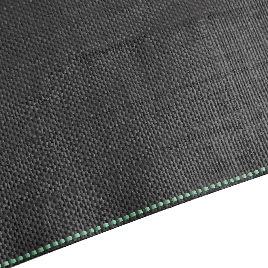 Weed Control Fabric Landscape Mat Black 1x150m UV Stabilised Polypropylene for Garden and Outdoor Use