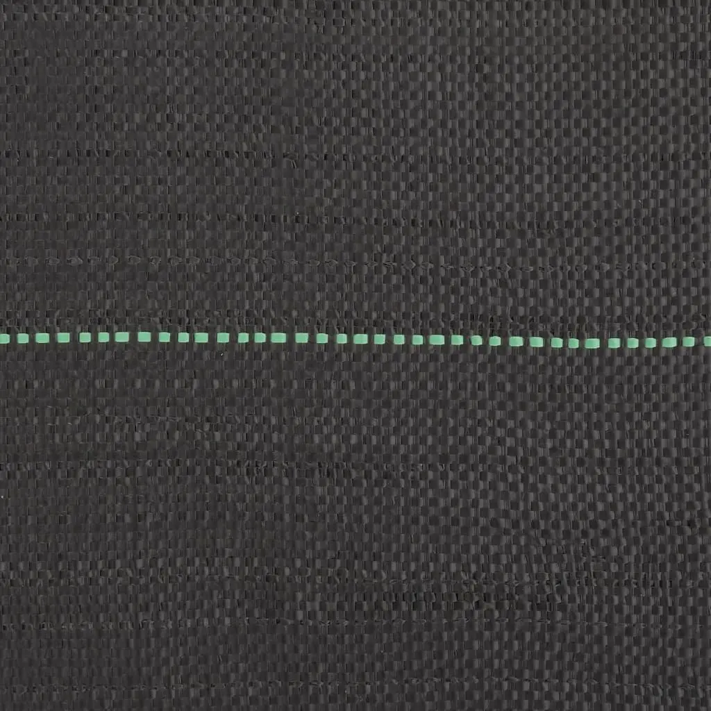 Weed Control Membrane Polypropylene Black 2x100m Durable Landscape Fabric Mat for Gardens and Outdoor Areas