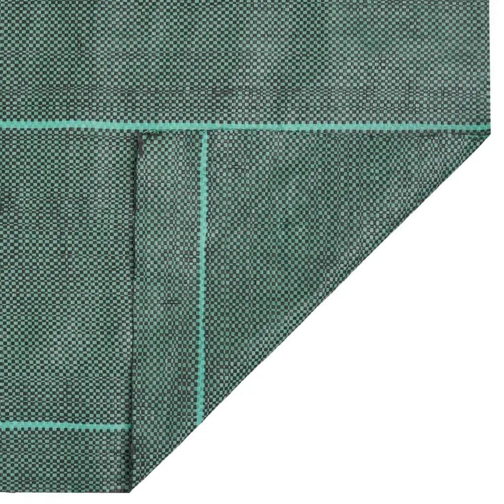 Weed Suppression Fabric Polypropylene Green 0.5m x 50m Durable Membrane for Garden Landscaping