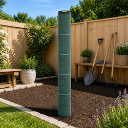 1x50m Green Weed Membrane for Your Garden Spaces