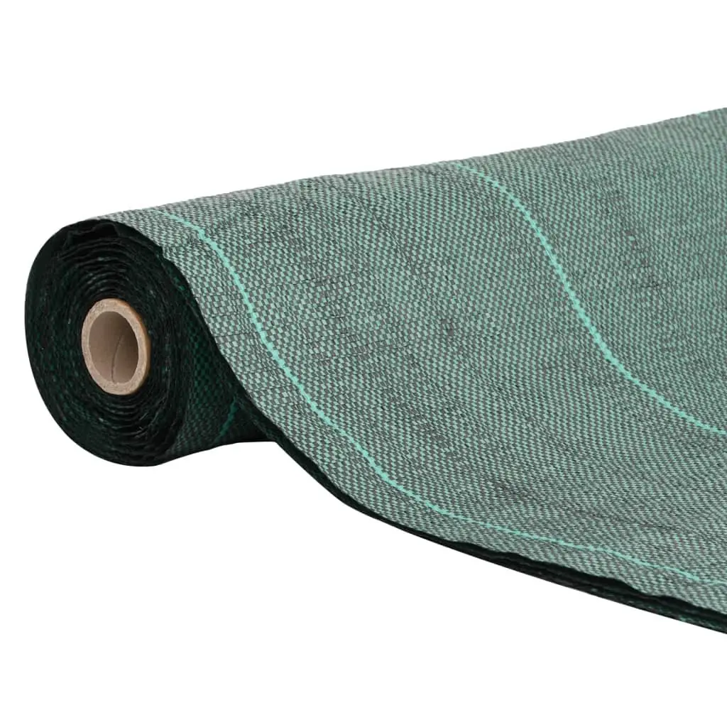 Weed Control Mat Green Polypropylene Landscape Fabric 1x100m Durable UV Stabilised for Garden and Landscaping