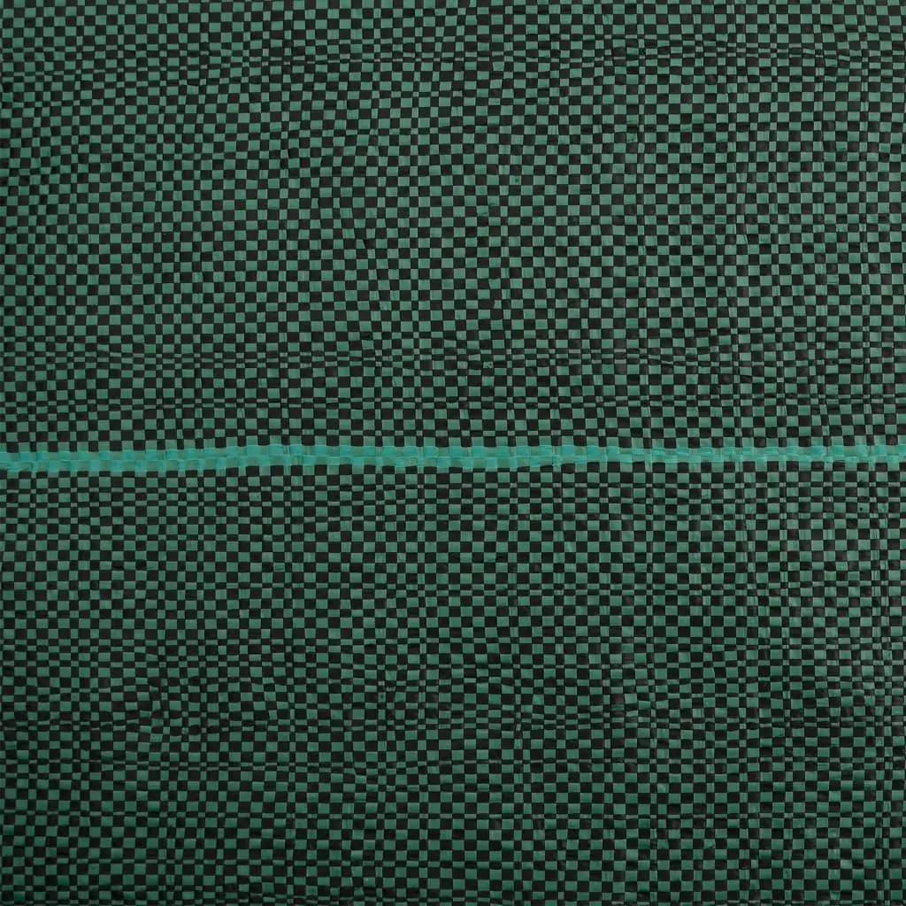 Weed Control Mat Green Polypropylene Landscape Fabric 1x100m Durable UV Stabilised for Garden and Landscaping