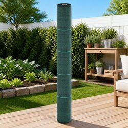 Practical 1x150m Green Weed Control Membrane for Your Garden