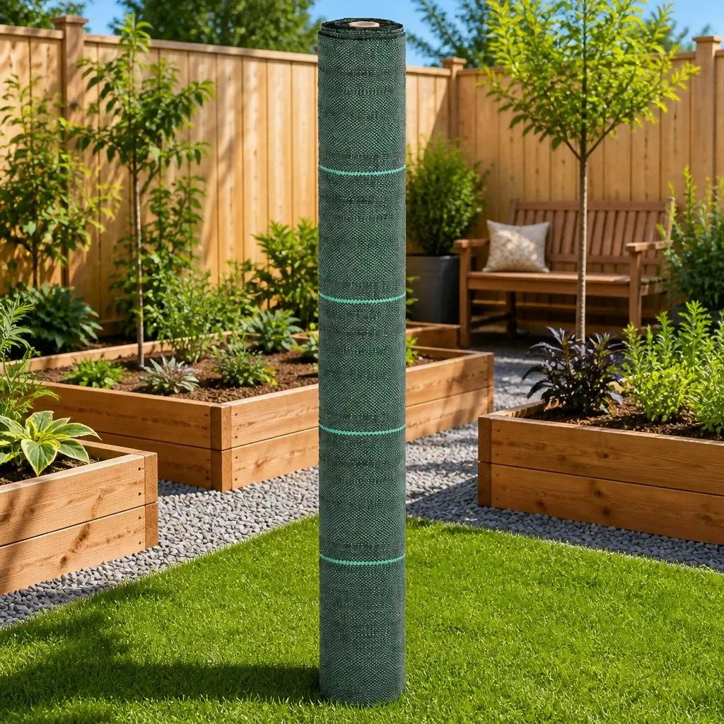 Weed Control Mat Green 1m x 200m PP Landscape Fabric