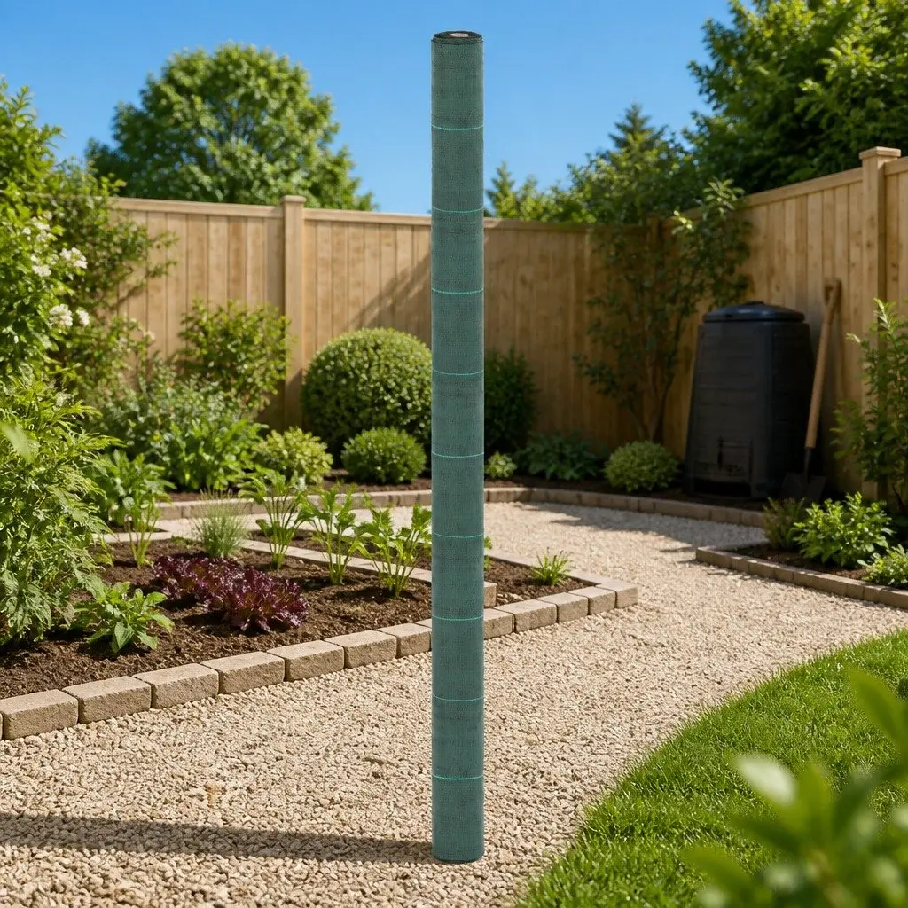 Weed Control Membrane Polypropylene 2m x 100m Green Durable Landscape Fabric