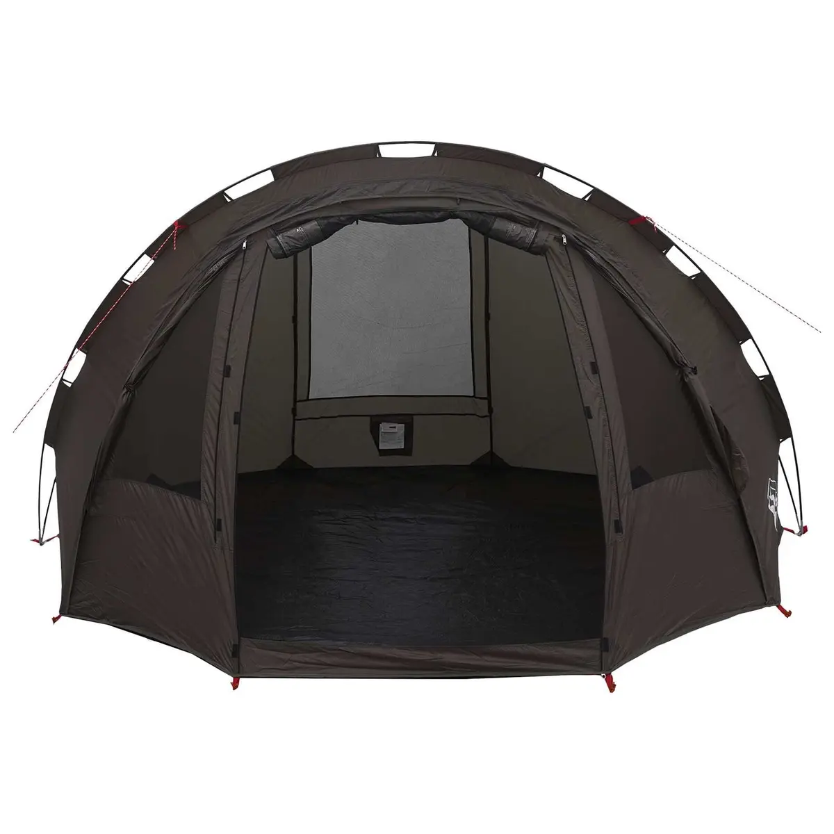 Fishing Tent Waterproof 2-Person Brown Polyester Outdoor Shelter