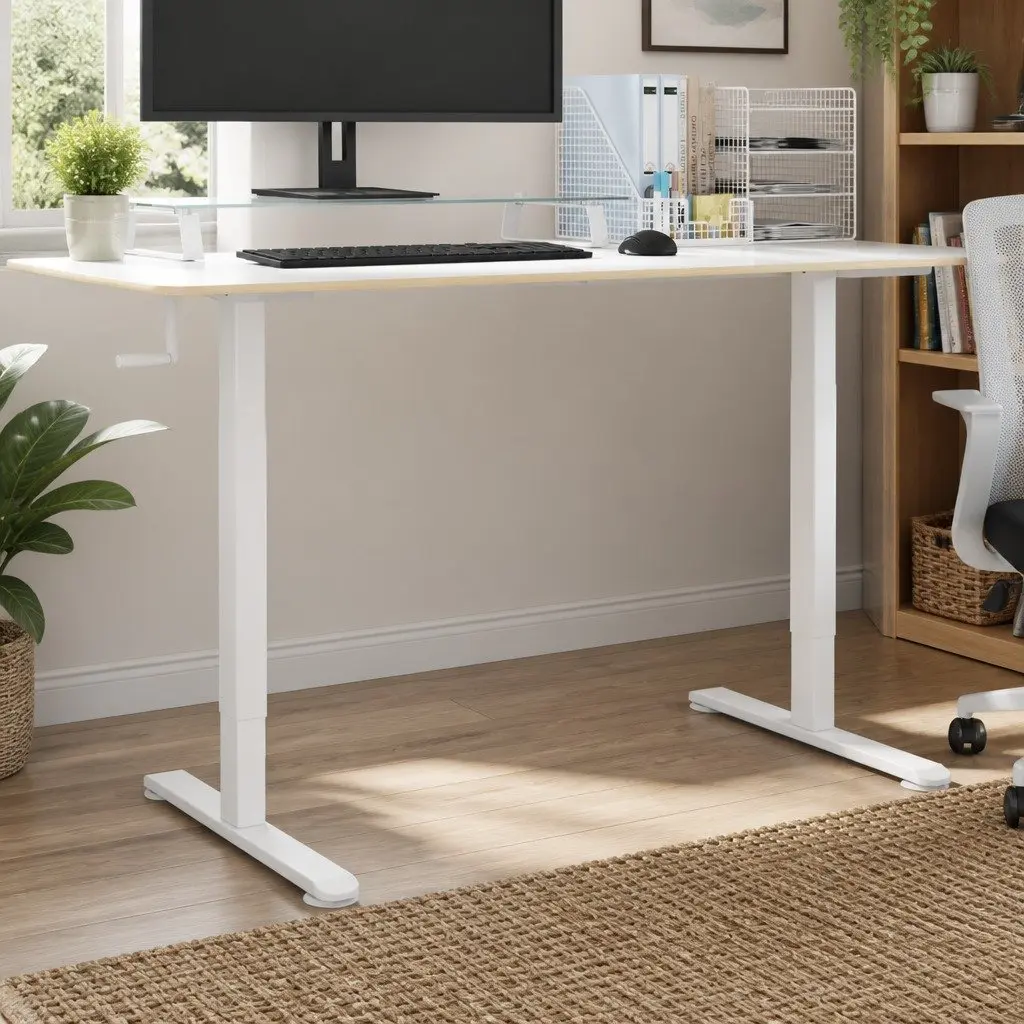 Adjustable Standing Desk Frame for Small Spaces