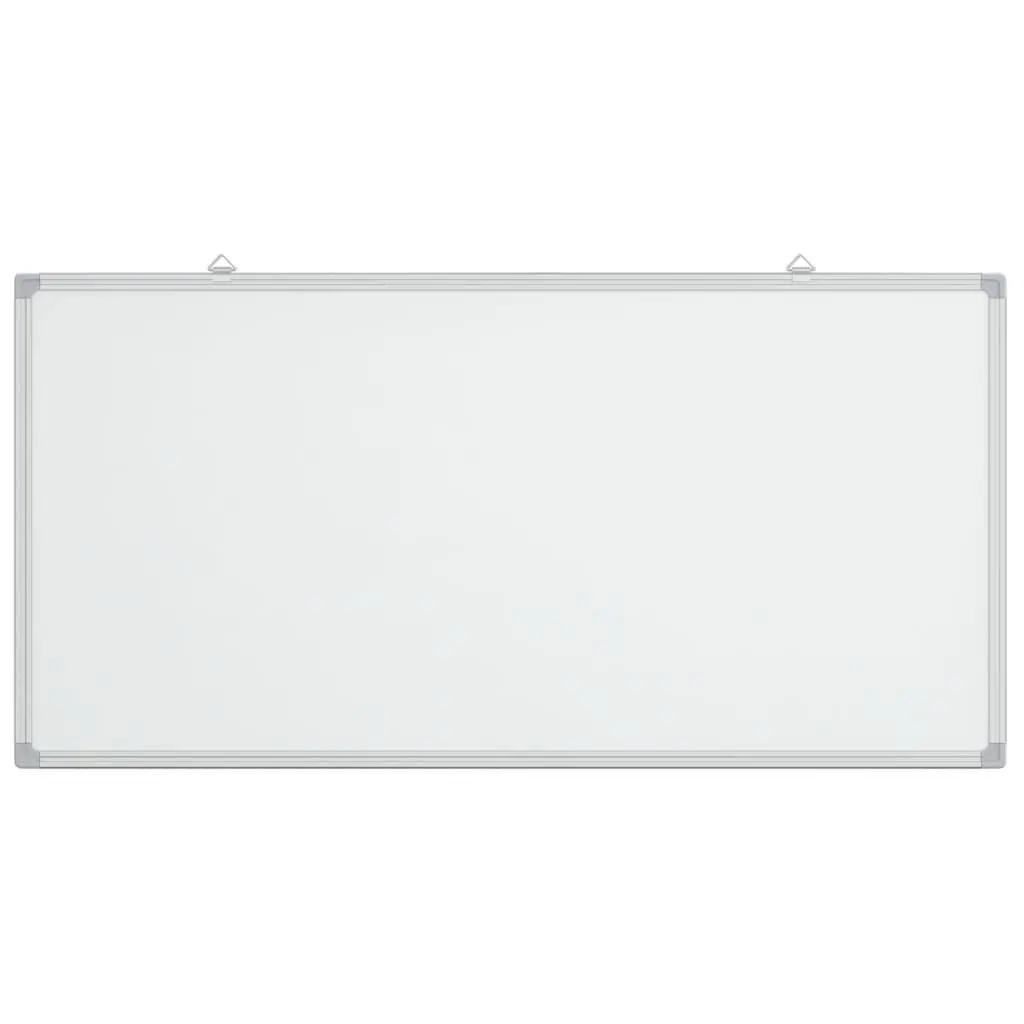 Magnetic Whiteboard Lacquer-Coated 60x30cm Aluminium Frame Wall-Mounted