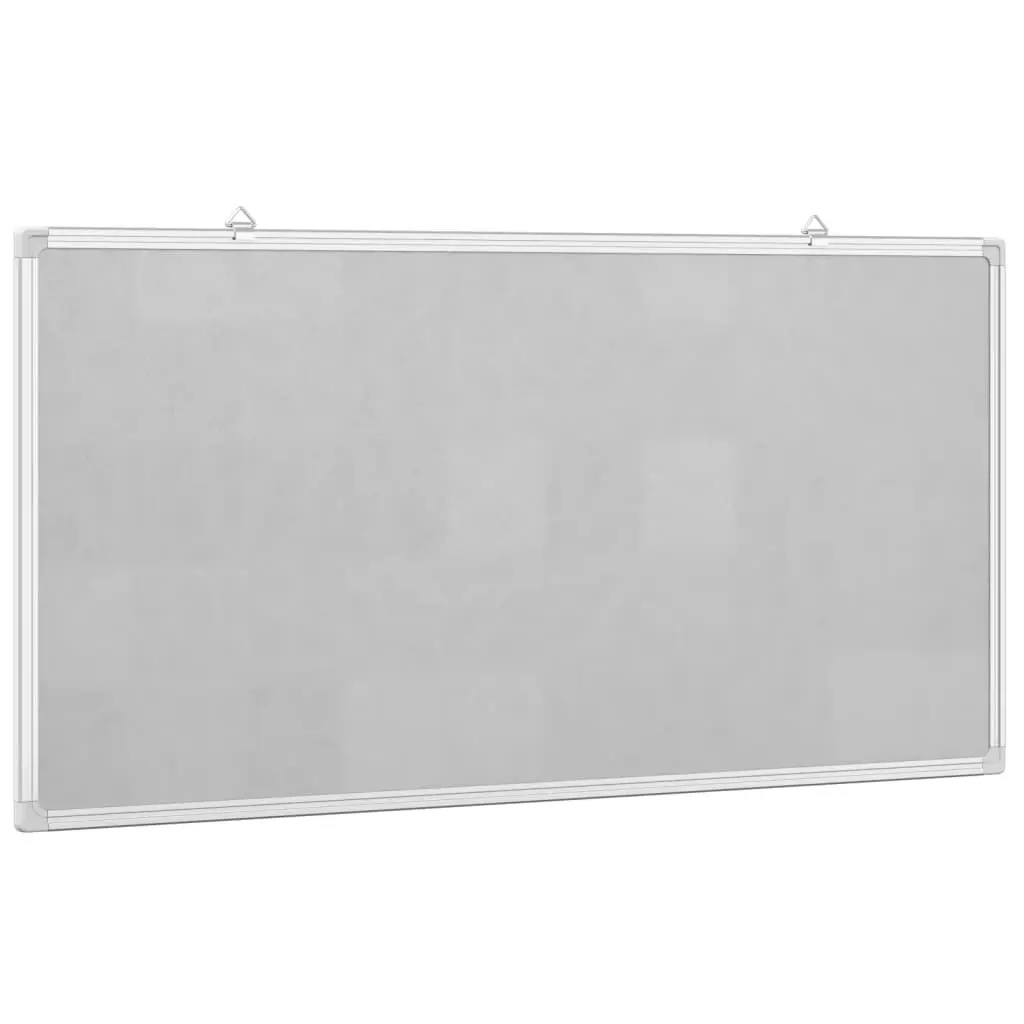 Magnetic Whiteboard Lacquer-Coated 60x30cm Aluminium Frame Wall-Mounted