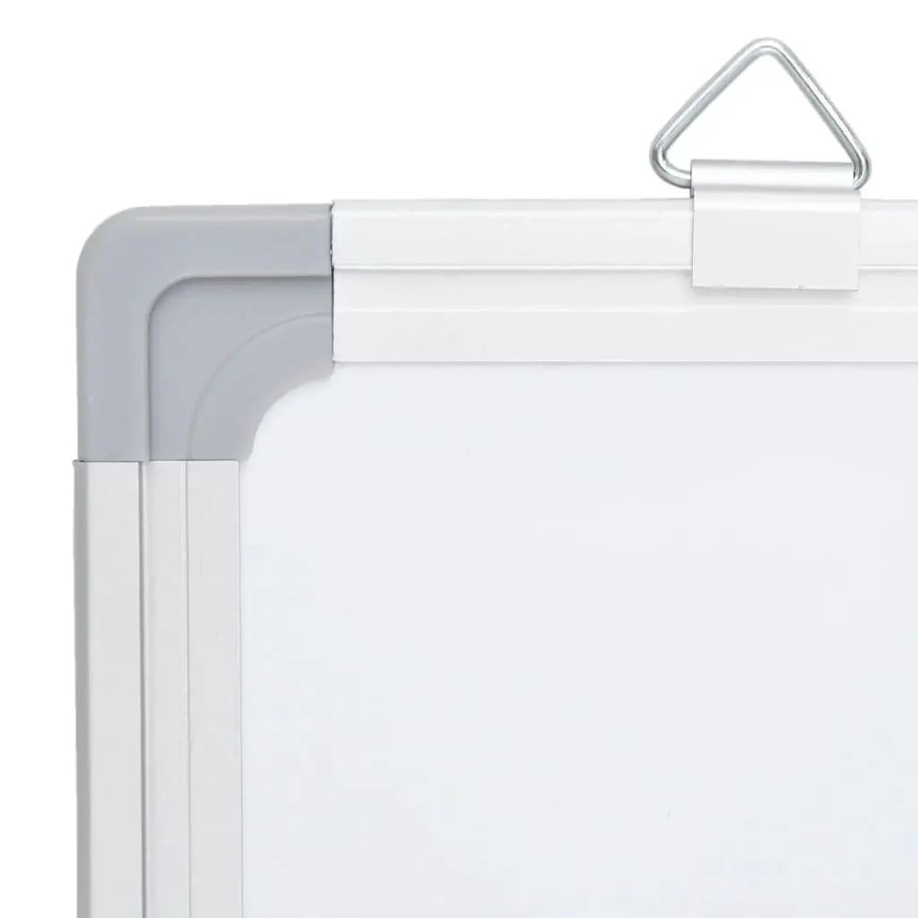 Whiteboard Magnetic 60x40cm Smooth Lacquer Coated Aluminium Frame Wall Mount Office Home Display