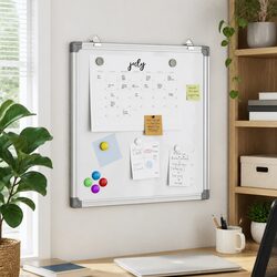Versatile Magnetic Whiteboard for Home and Office Use
