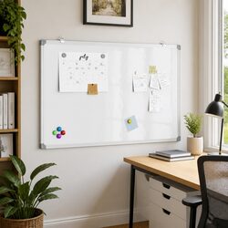 Magnetic Whiteboard Wall Mount Display Board Office Home School Presentation