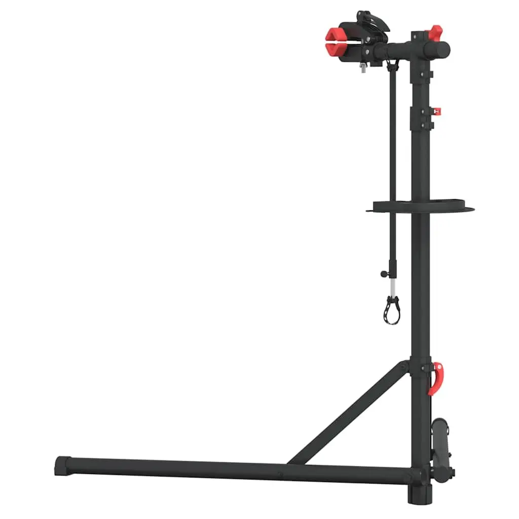 Bike Repair Stand Foldable Steel Adjustable Height 92-152cm Red