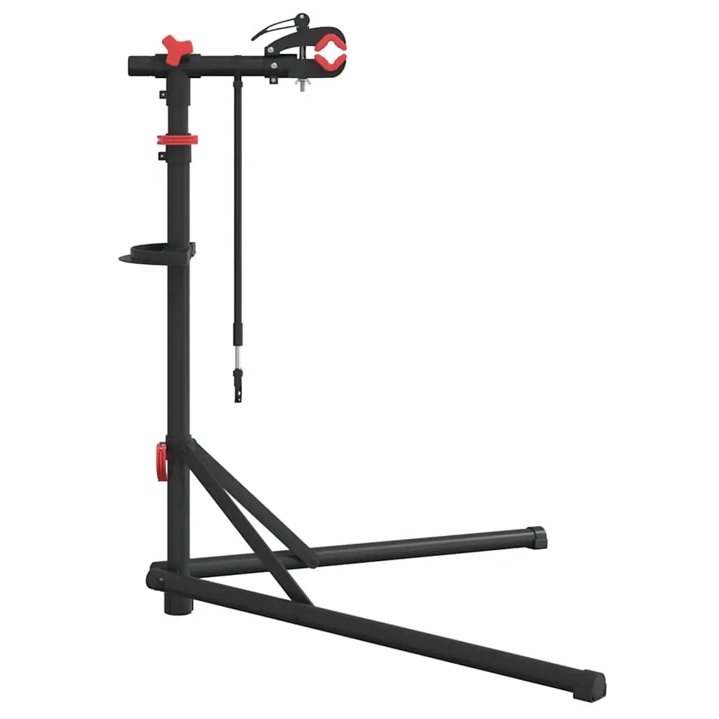 Bike Repair Stand Foldable Steel Adjustable Height 92-152cm Red