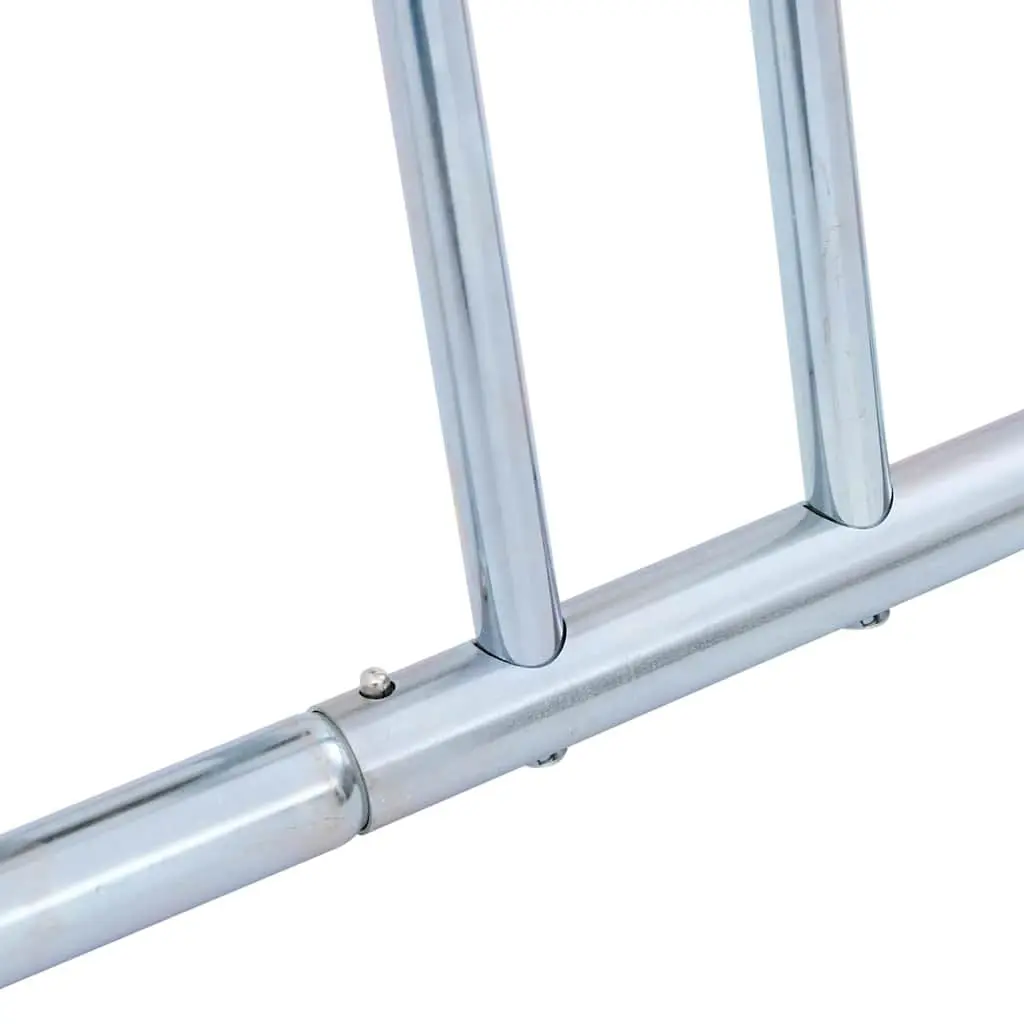 Bicycle Stand 4 Bikes Floor Storage Freestanding Wheel Rack Garage Outdoor