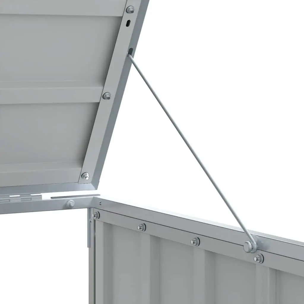 Wheelie Bin Storage Double Bins Grey Garden Waste Container Enclosure Steel