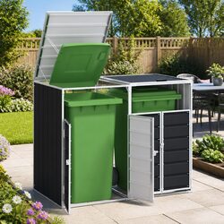 Practical Storage for Wheelie Bins in Your Garden