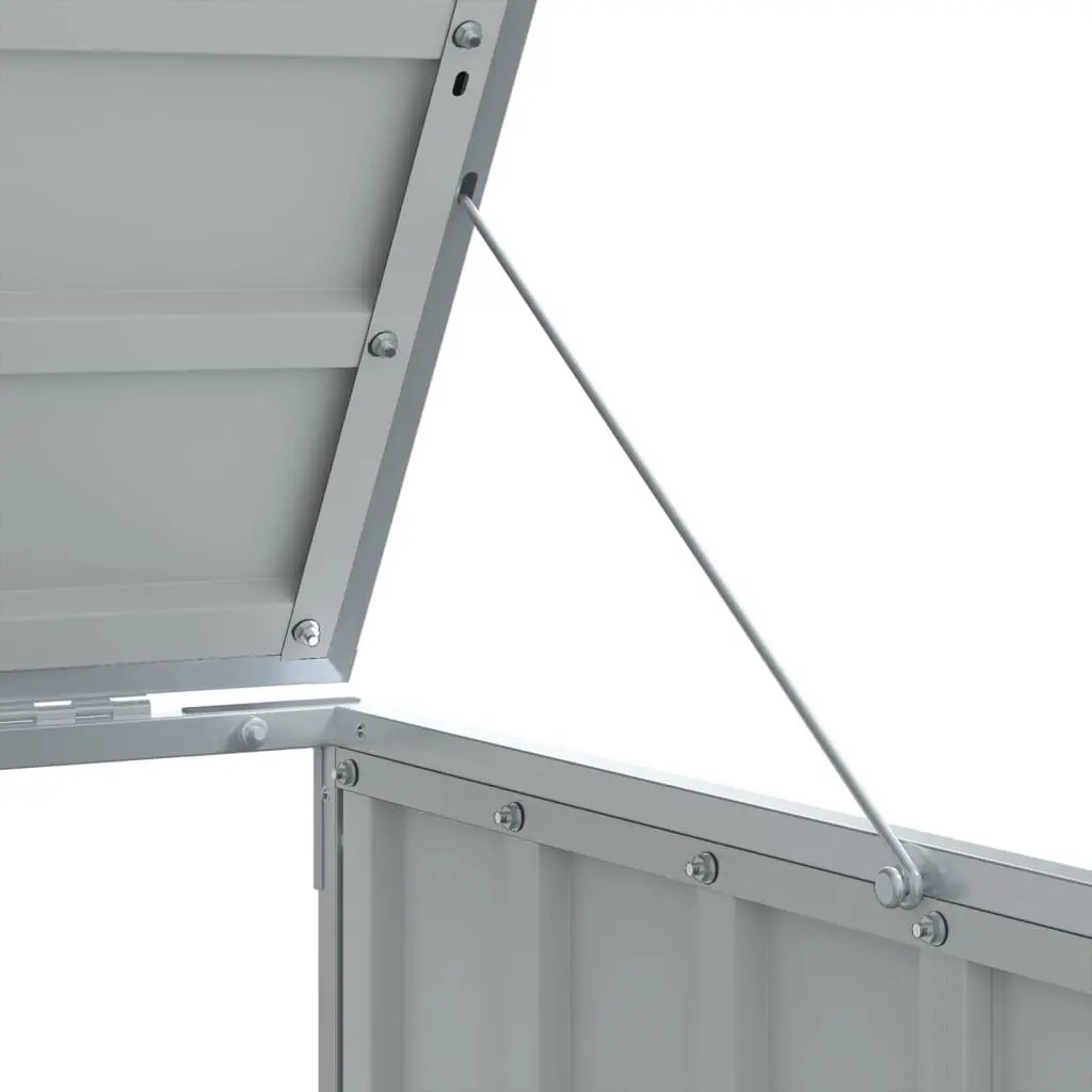 Wheelie Bin Storage Double Bins Powder-coated Steel 144 x 81 x 113 cm Anthracite Garden Waste Container Enclosure