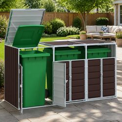 Versatile Wheelie Bin Storage for Your Home