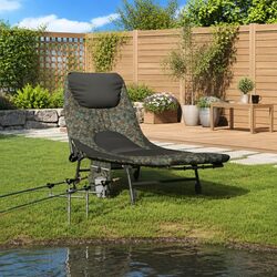 Versatile Foldable Fishing Bed for All Terrain