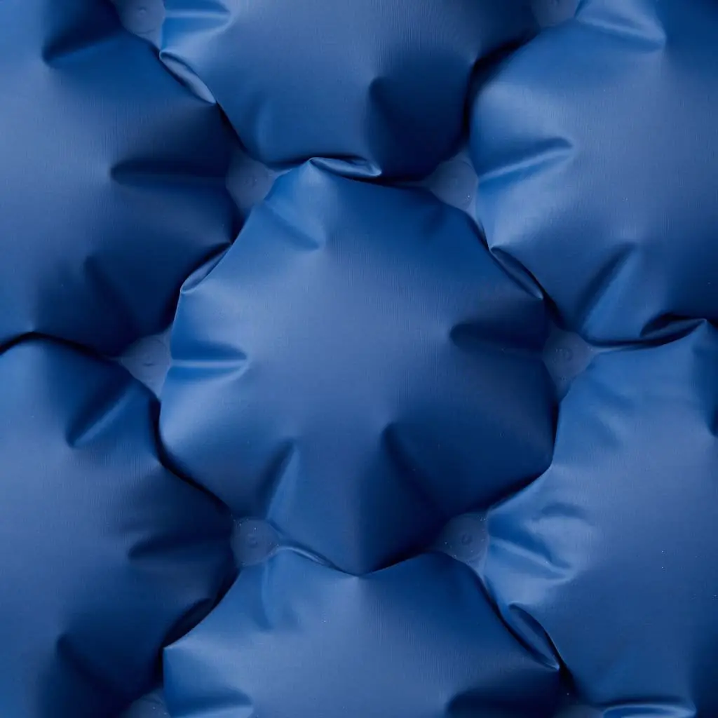 Self Inflating Camping Mattress Double Layer 8.5 cm Thickness Blue