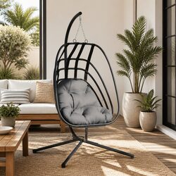 Hanging Egg Chair for Outdoor Spaces and Patios